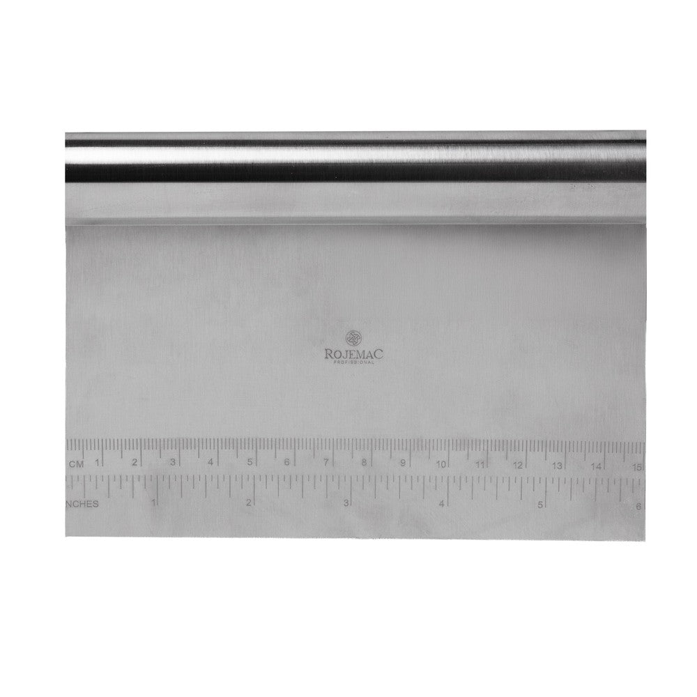 Raspador para Massa 11cm x 15cm Aço Inox - Rojemac Profissional
