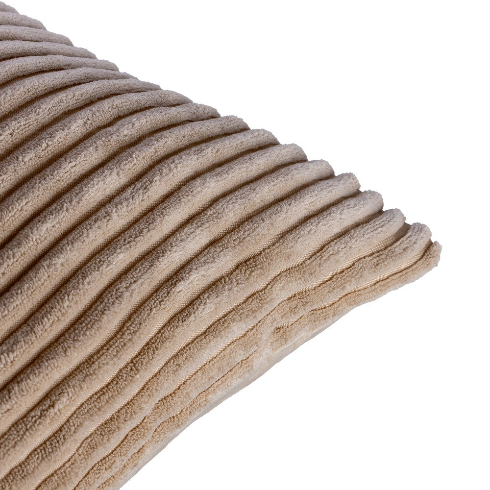 Capa para Almofada Alegria 45cm x 45cm Bege Poliéster - Lyor