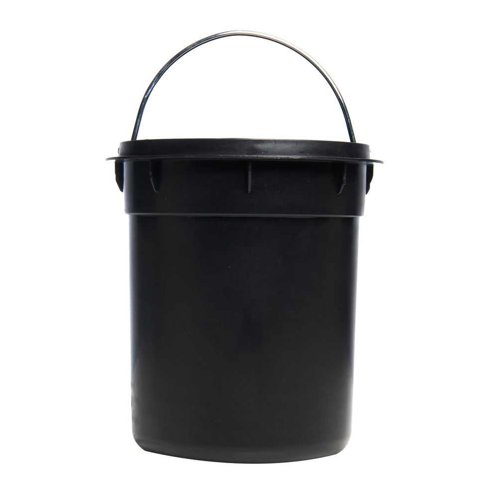 Lixeira Redonda com Pedal Diamond 3L Bege Metal - Lyor