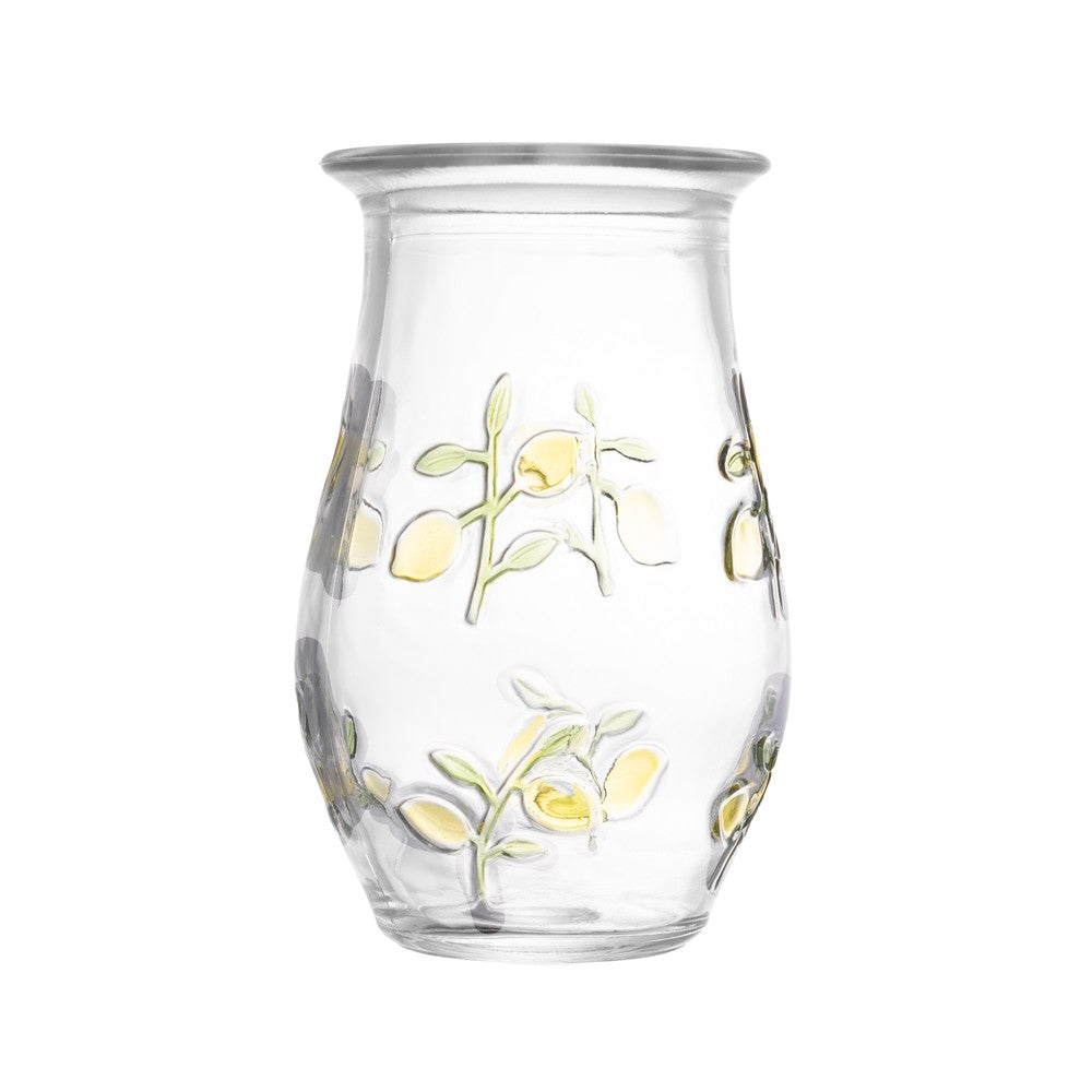 Vaso Siciliano Hand Painting 13cm Vidro - Lyor