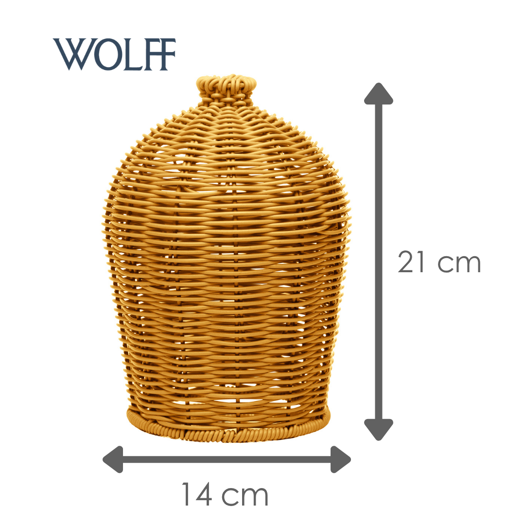 Capa para Difusor Olaria 12cm x 20cm Natural Plástico - Wolff