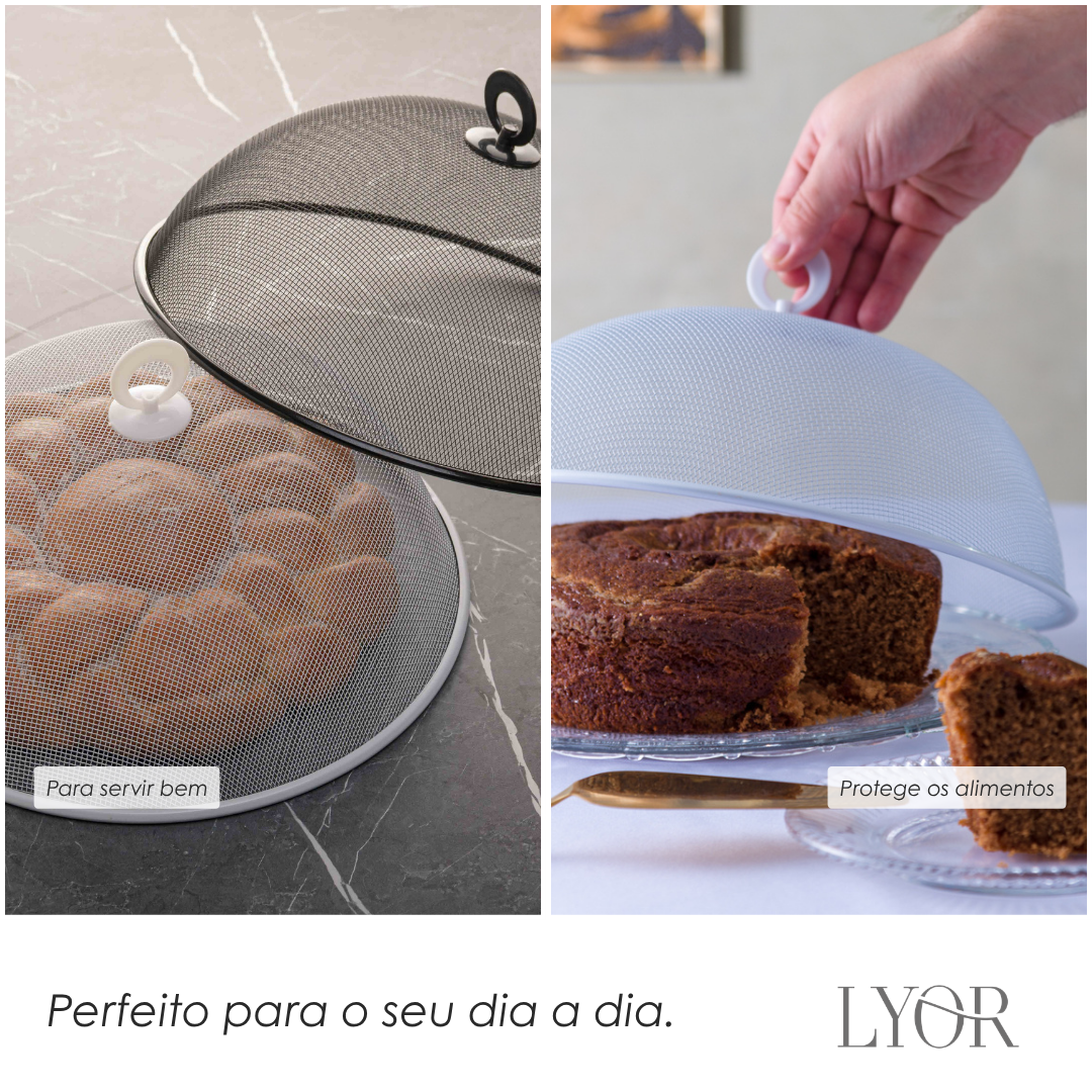 Tela Protetora para Alimentos de Metal Revestida - Lyor