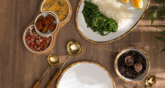 Quais são os melhores pratos para servir feijoada?