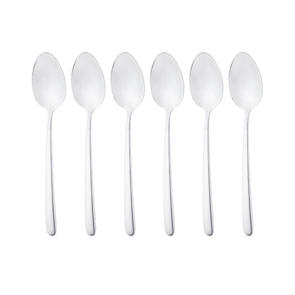 Conjunto 6 Colheres para Café Viena Aço Inox - Wolff