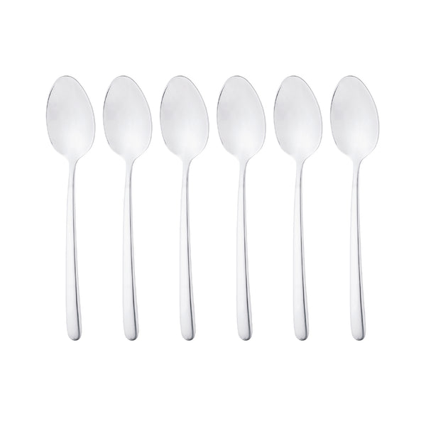 Conjunto 6 Colheres para Café Viena Aço Inox - Wolff