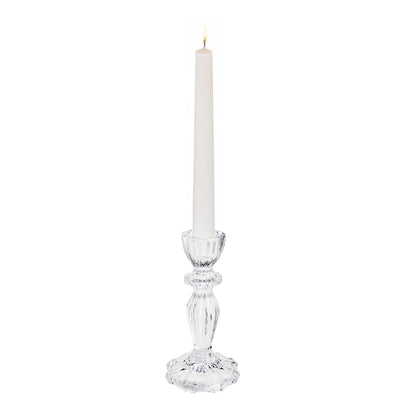 Castiçal de Vidro Argos 8cm x 16cm - Wolff