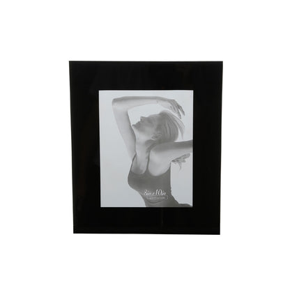 Porta-Retrato de Vidro Preto 15cm x 20cm - Wolff