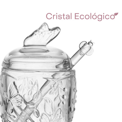 Meleira com Pegador New Butterfly 220ml Cristal Ecológico - Lyor