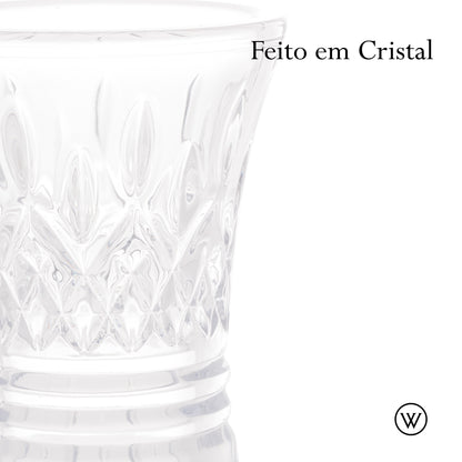 Vaso de Cristal Lys 7cm x 15cm - Wolff