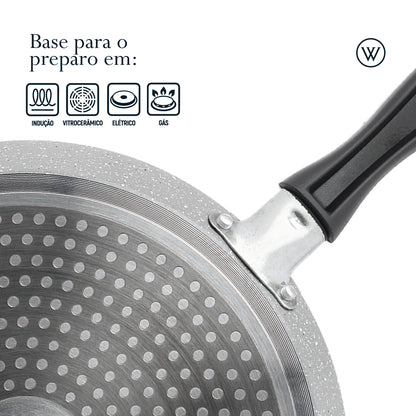 Tapioqueira de Indução em Alumínio com Revestimento Cerâmico  - Wolff