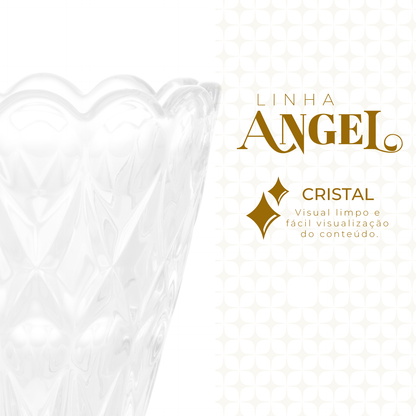 Vaso de Cristal Angel 8cm x 14cm - Wolff