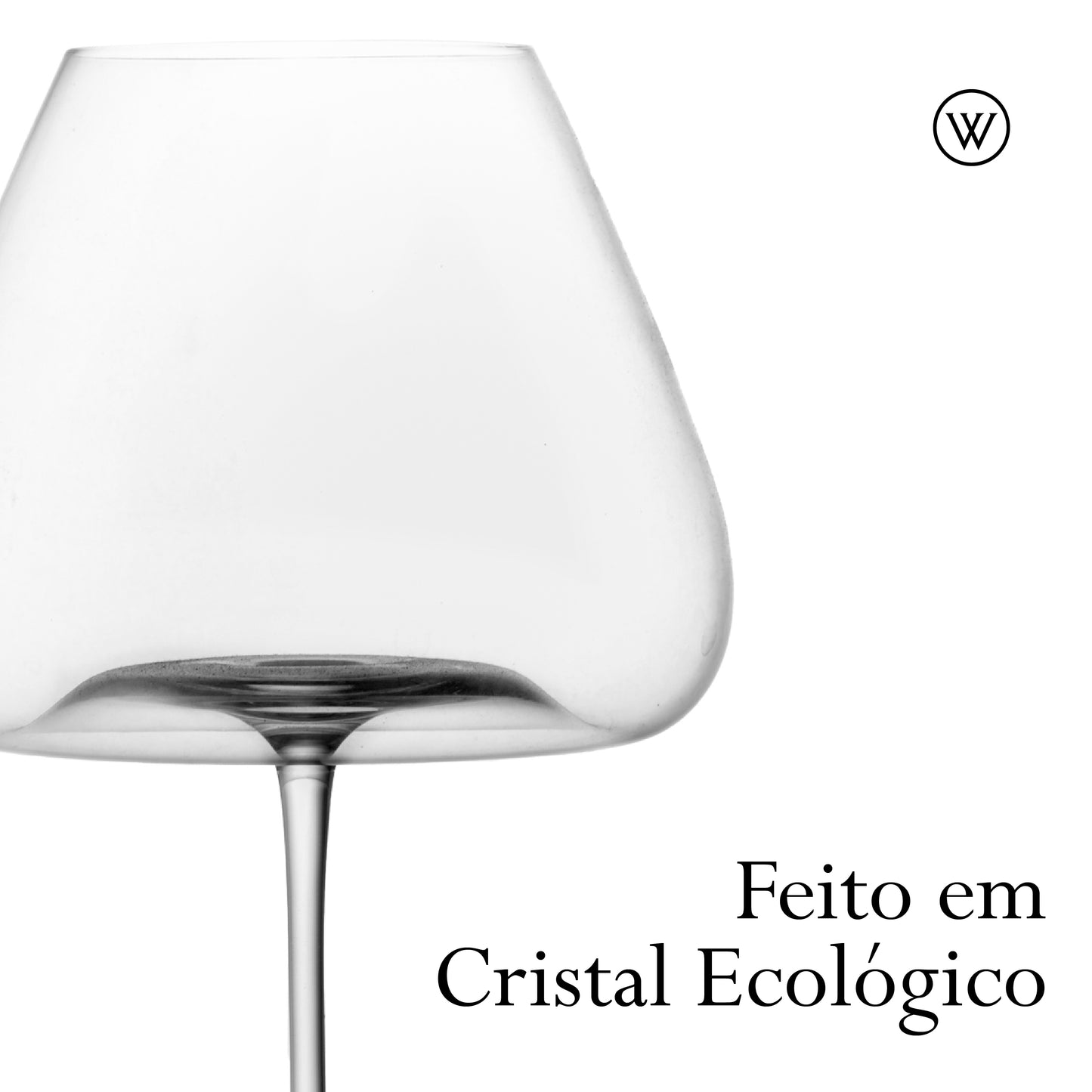 Conjunto 2 Taças de Vinho Audax Veritas 960ml Cristal Ecológico - Wolff