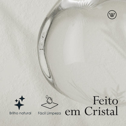 Caneca com Tampa e Filtro Bird 350ml Cristal - Wolff