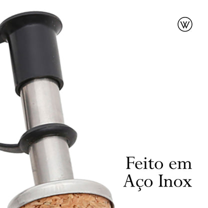 Conjunto 2 Bicos Dosadores de Aço Inox com Cortiça - Wolff