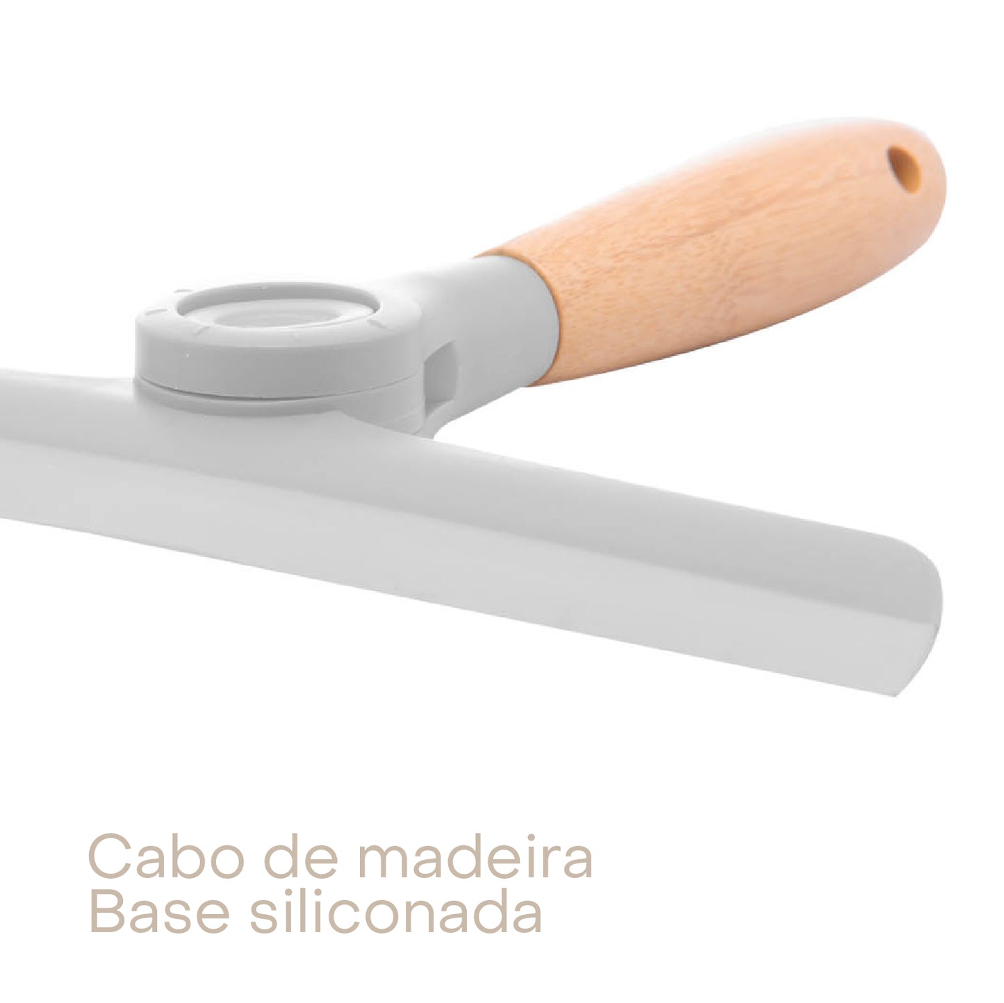 Rodo Dobrável de Pia com Cabo de Bambu - Lyor