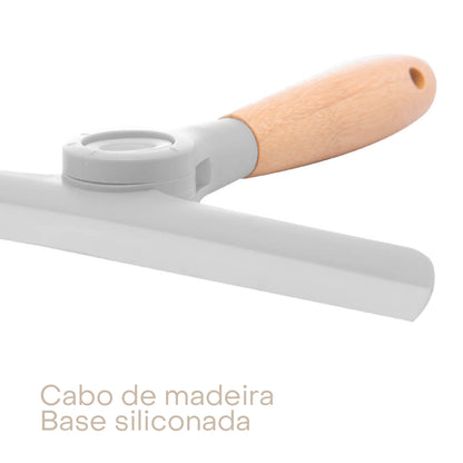Rodo Dobrável de Pia com Cabo de Bambu - Lyor