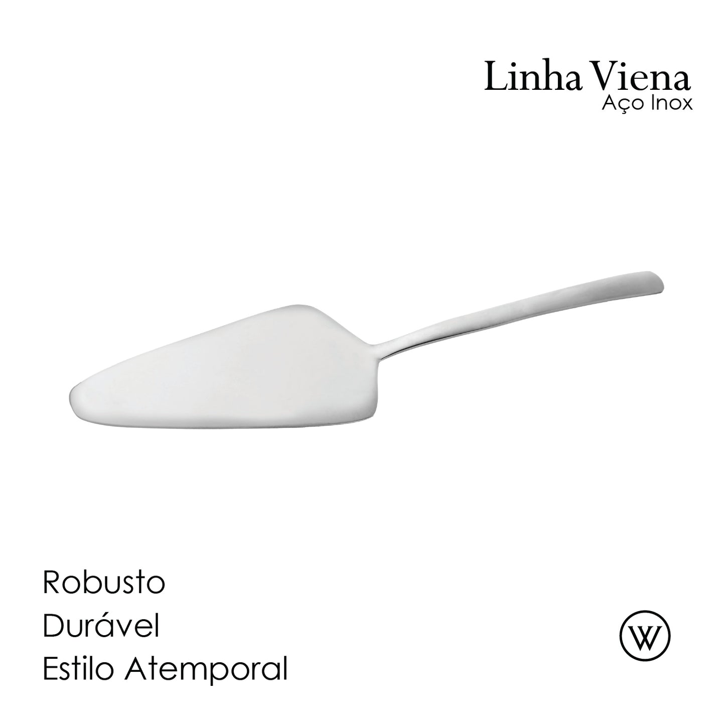 Espátula para Bolo Viena Aço Inox - Wolff