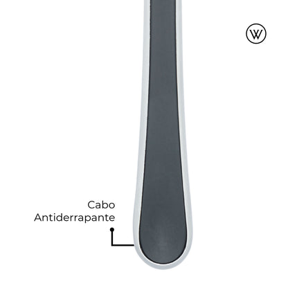 Martelo Culinário Amaciador de Carnes Liga de Zinco com Cabo Chef Pro 22,5cm - Wolff