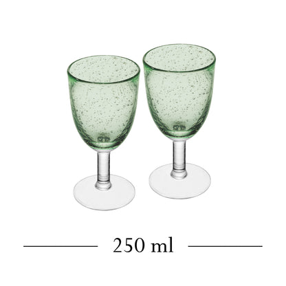 Conjunto 2 Taças de Vidro Reciclado Ecoglass 250ml - Wolff