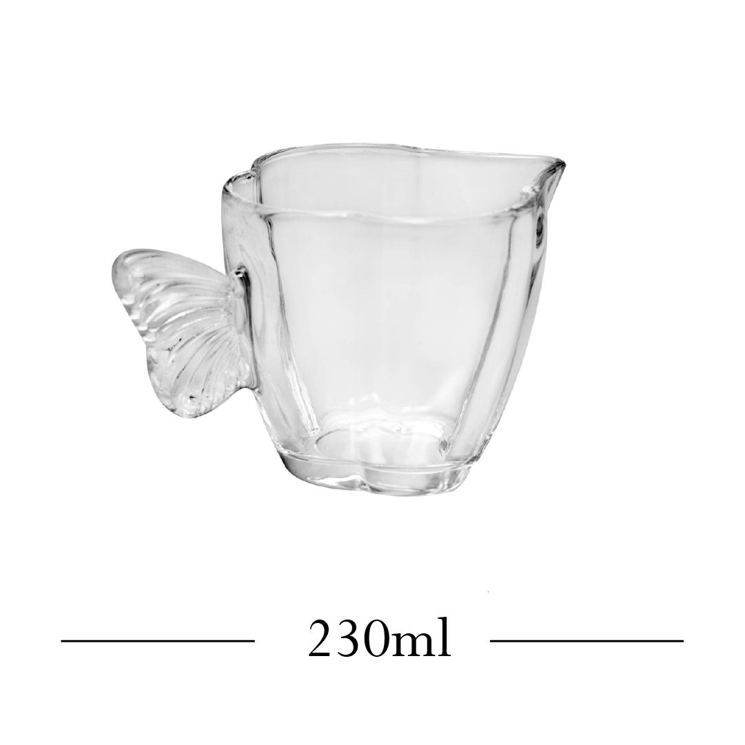 Leiteira de Vidro Butterfly 230ml - Wolff