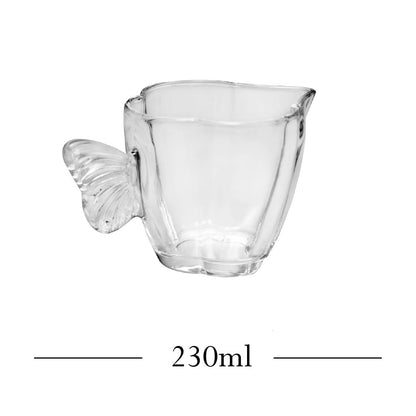 Leiteira de Vidro Butterfly 230ml - Wolff