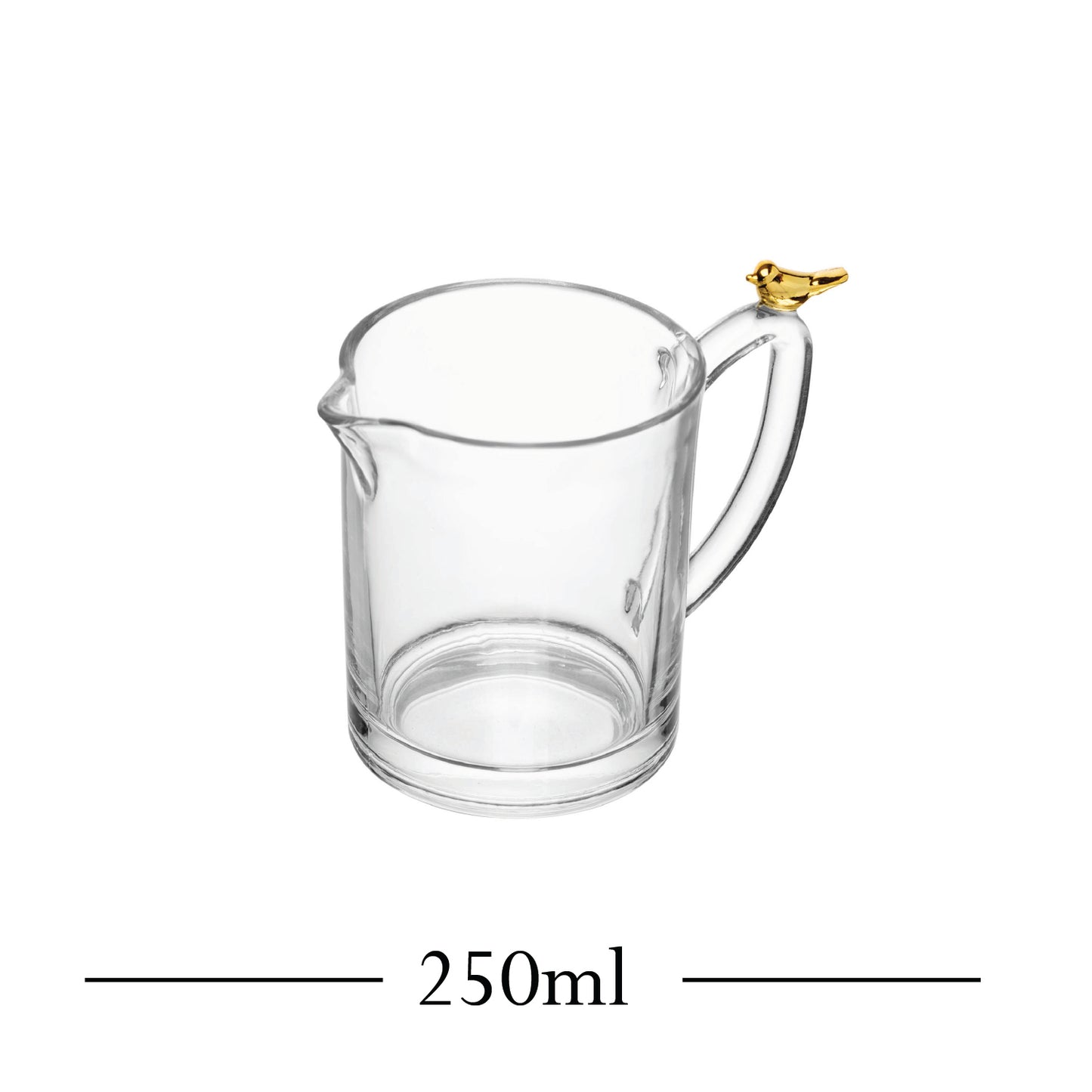 Leiteira Golden Bird 250ml Cristal Ecológico - Wolff