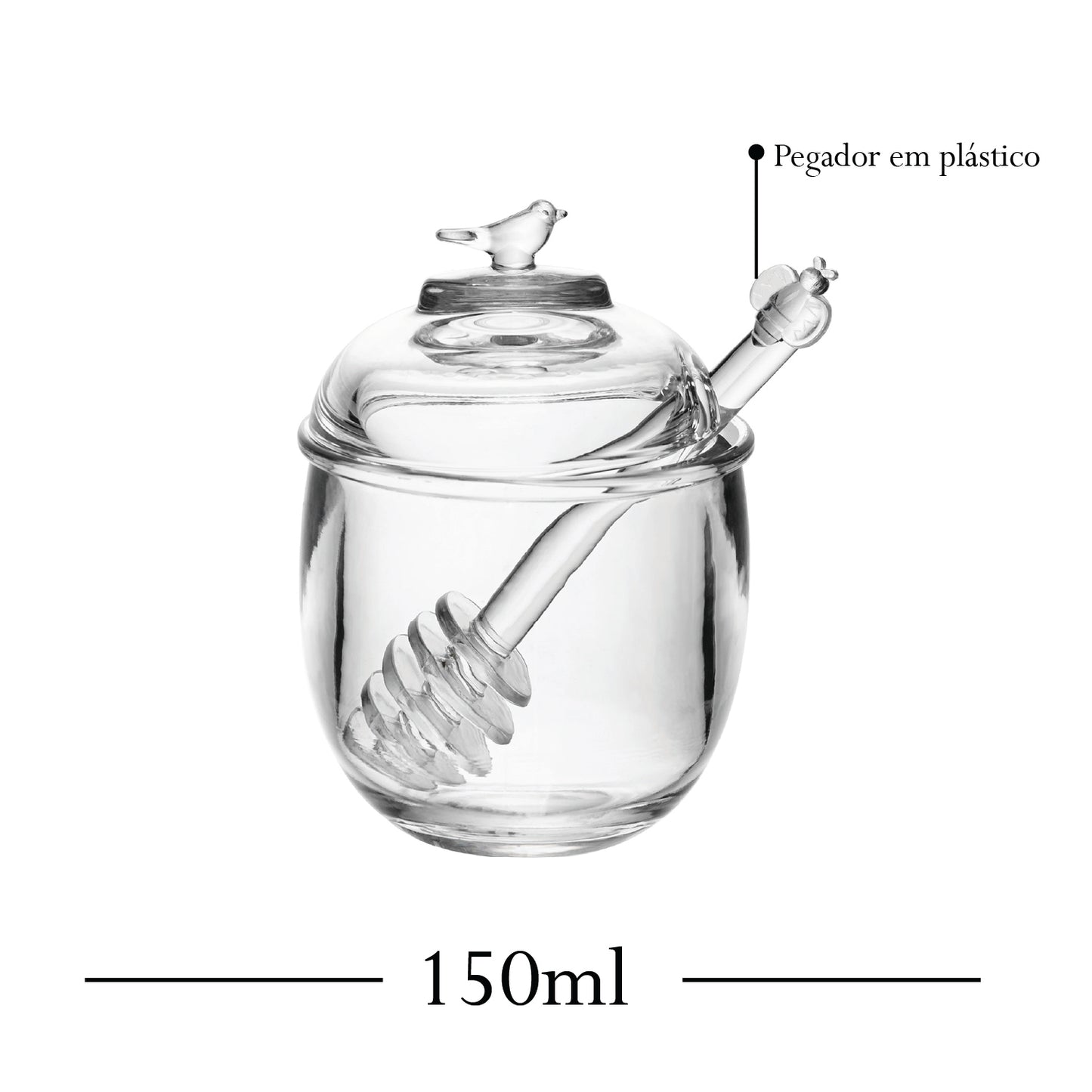 Meleira Bird 150ml Cristal Ecológico - Wolff