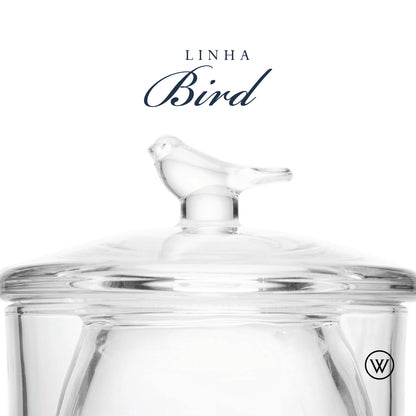 Manteigueira Francesa Bird Cristal Ecológico - Wolff