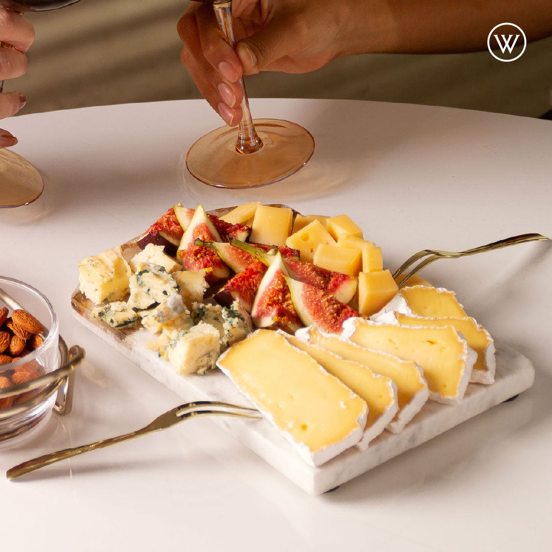 Conjunto 4 Garfos de Aço Inox para Aperitivo Dourado - Wolff