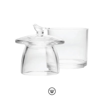 Manteigueira Francesa Bird Cristal Ecológico - Wolff