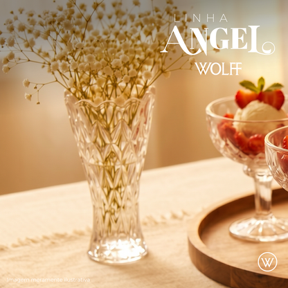 Vaso de Cristal Angel 8cm x 14cm - Wolff