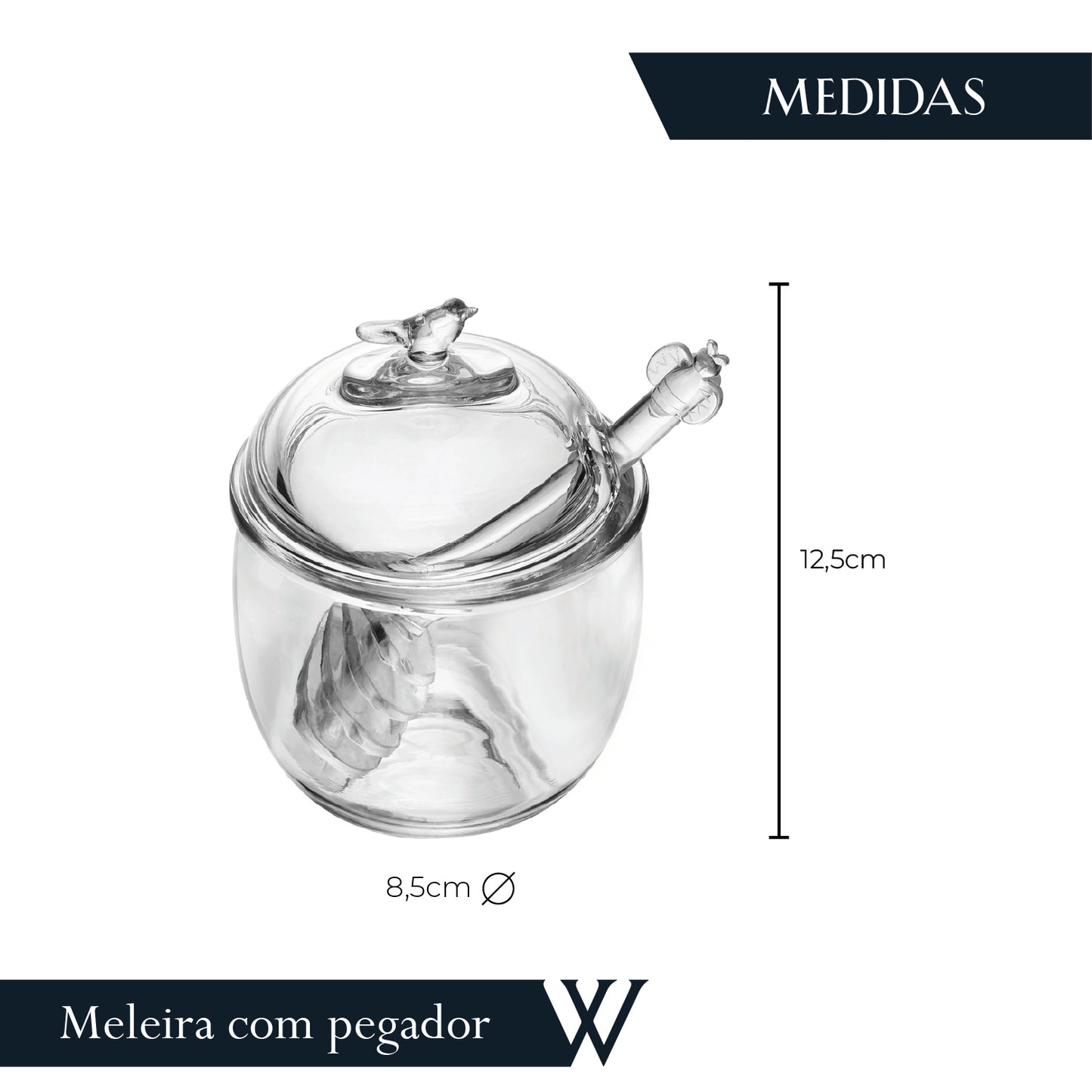 Meleira Bird 150ml Cristal Ecológico - Wolff