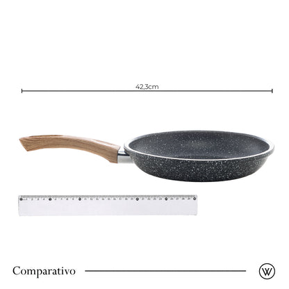 Frigideira de Indução em Alumínio com Revestimento Cerâmico 24cm - Wolff