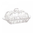 Manteigueira de Cristal Tress 17cm x 10,5cm x 8cm - Lyor