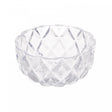 Centro de Mesa de Cristal Deli Diamond 25cm x 13cm - Lyor