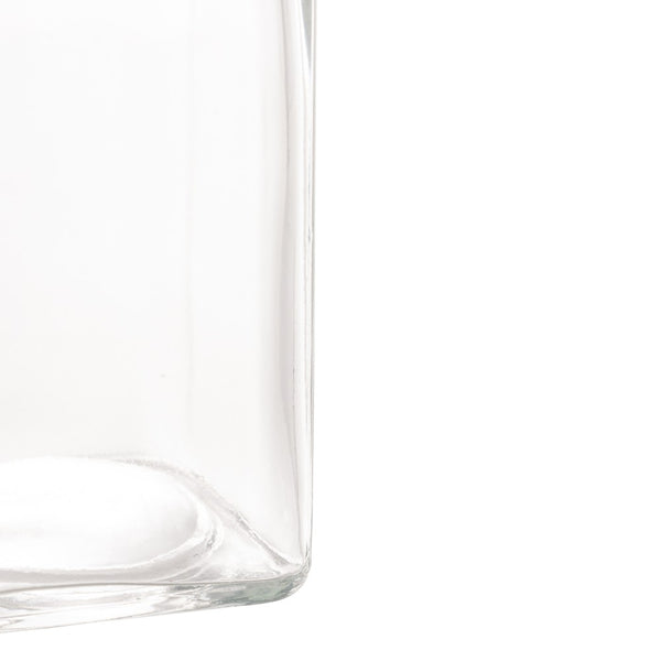 Garrafa para Azeite de Vidro com Tampa Plástica Preta 510ml - Lyor