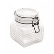 Pote Hermético de Vidro com Metal Preto 750ml - Lyor