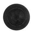 Sousplat de Plástico Preto 33cm - Lyor