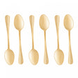 Conjunto 6 Colheres de Chá de Aço Inox Positano Dourado 12cm - Lyor