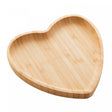 Bandeja de Bambu Heart 17cm x 16,5cm x 1,5cm - Lyor