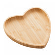 Bandeja de Bambu Heart 12,5cm x 12,5cm x 1,5cm - Lyor