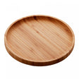 Bandeja de Bambu Hire 20cm x 20cm x 2cm - Lyor