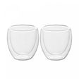 Conjunto 2 Copos de Café Parede Dupla de Vidro Borossilicato Modern 100ml - Lyor
