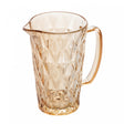 Jarra de Vidro Diamond Âmbar Metalizado 1,14L - Lyor