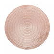 Lugar Americano de Plástico Espiral Rosé 38cm - Lyor