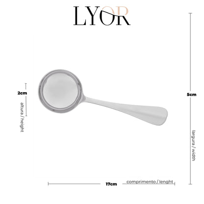 Concha para Molho de Aço Inox Positano 17cm- Lyor