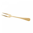 Garfo para Assado de Aço Inox Positano Dourado 28cm - Lyor
