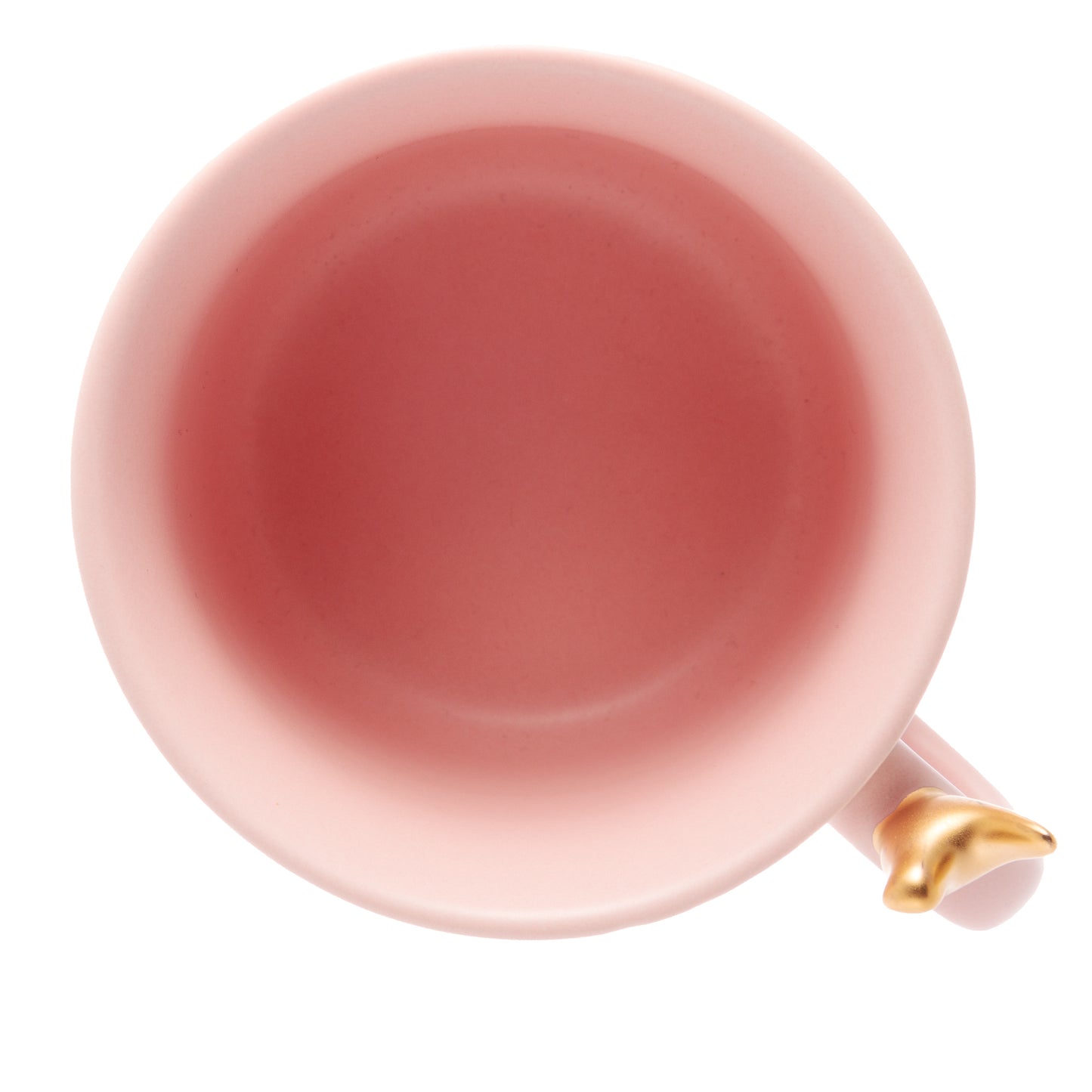 Conjunto 2 Xícaras de Chá de Cerâmica Colibri com Pires Rosa 170ml - Wolff