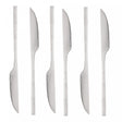Conjunto 6 Facas de Churrasco de Aço Inox Bambu Elegant 22,3cm - Lyor