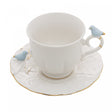Conjunto 4 Xícaras de Chá Birds de Porcelana 200ml - Wolff